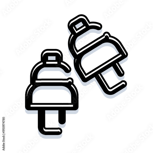 Personal protective equipment earplugs providing essential hearing sound protection and safety from industrial noise in various workplace environments