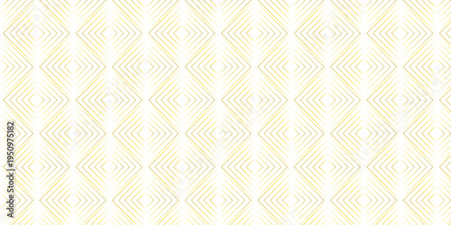 Abstract slash square thin diagonal fabric parallel stripe gold and white transparent line background. stripe diagonal line geometric white pattern technology textile background.