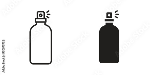 deodorant icon for web apps, mobile apps. Graphic element illustration