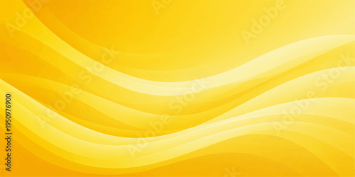 Bright abstract golden background vector featuring soft orange waves and a glowing sun gradient texture for a modern motion art wallpaper design