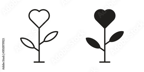 Gratitude icon for web apps, mobile apps. Graphic element illustration