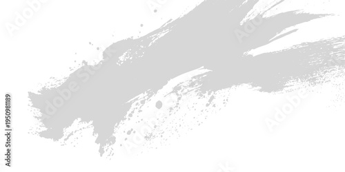 Abstract of an artistic gray brushstroke, evoking a sense of raw creativity and expressive design. This dynamic stroke commands attention, inspiring artistic potential.