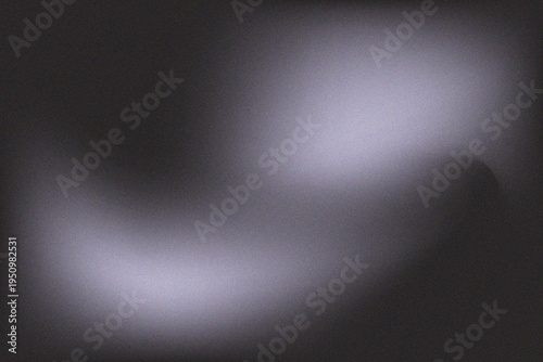 Abstract Dark Grainy Gradient Background with Soft Liquid Mesh Waves and Minimalist Grey Textures
