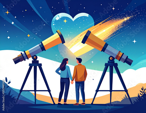 Observatory Telescope Dual View