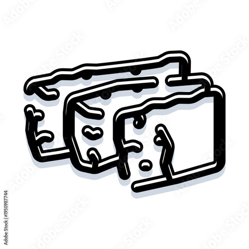 Stone blocks or raw bricks forming a stack, used as essential construction materials in architecture and masonry, symbolizing building, foundation, and rugged industry