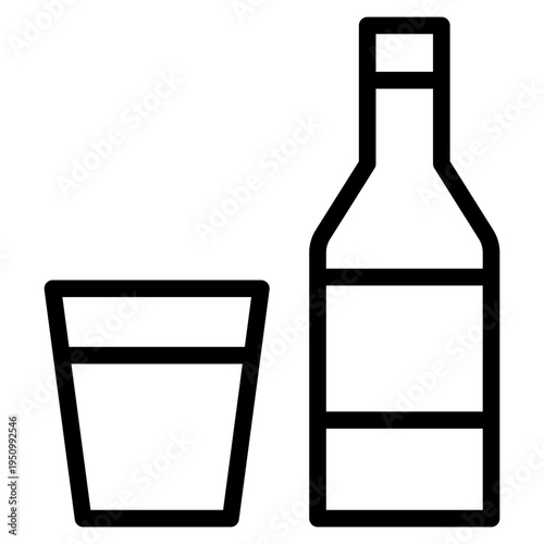 Alcoholic drink icon