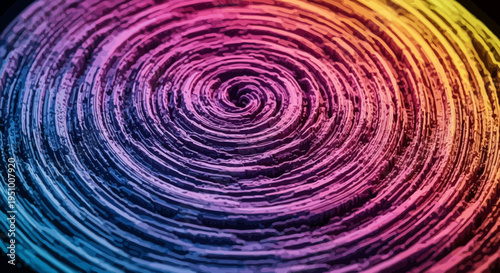 Abstract swirl of rainbow colors dynamic and creative background