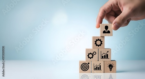 Building a successful business strategy with teamwork and leadership