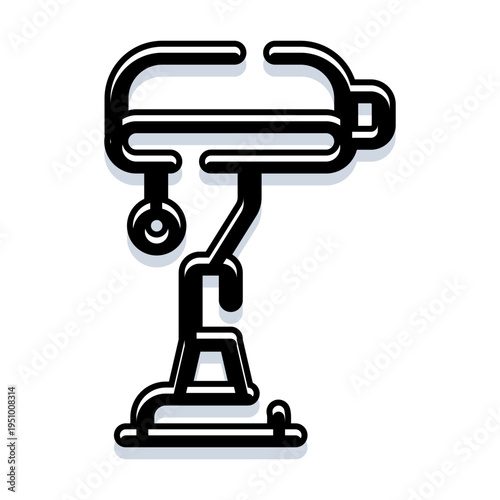 Stethoscope symbolizing healthcare, diagnosis, and medical treatment, serving as a vital tool for examining body sounds and monitoring patient well being in clinical settings