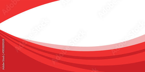 Red Wave on White Background.vector ilustration vector illustration gradien mages
