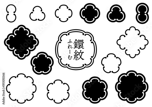 ベクター鐶紋フレームセット