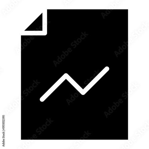 file report analytics icon