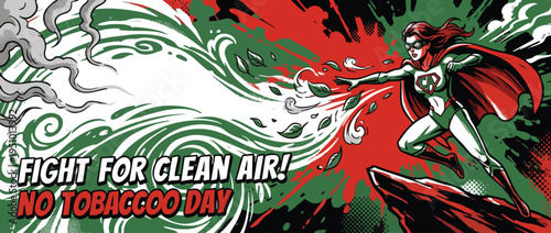 Tobacco Awareness Superhero Campaigns for World No Tobacco Day