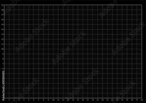 Blueprint Grid Tech Nano Grid Futuristic Minimalist Line Art White Background. Energetic Lattice Structure Fine Lines Simple Black White Dynamic Background