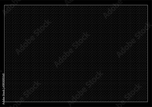 Blueprint Grid Tech Nano Grid Futuristic Minimalist Line Art White Background. Energetic Lattice Structure Fine Lines Simple Black White Dynamic Background