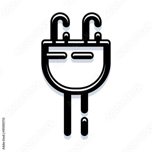 Bathroom sink outline icon with faucet and draining water, minimalist line art for bathroom plumbing, hygiene, home interior design, washbasin, tap, utility, vector pictogram