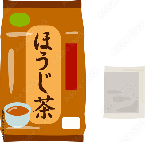 袋入りほうじ茶とティーバッグ