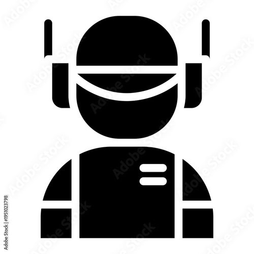 robot, AI icon