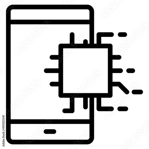 phone processor icon