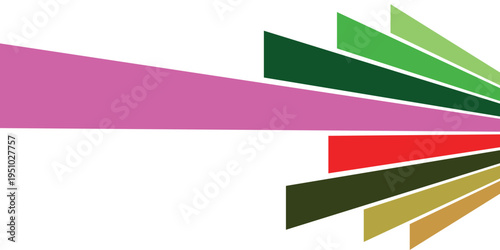 Dynamic Abstract Colorful Lines Bursting from Left to Right.