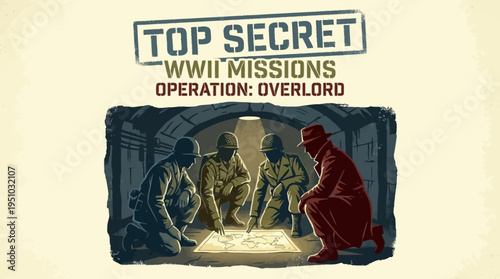 Top Secret Military Meeting Briefing.