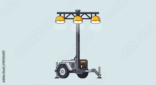 Mobile Light Tower