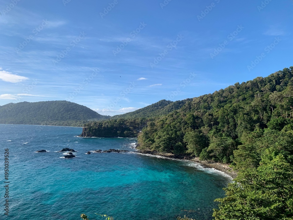 Fototapeta premium Beach at Weh Island (Pulau Weh), Aceh, Indonesia