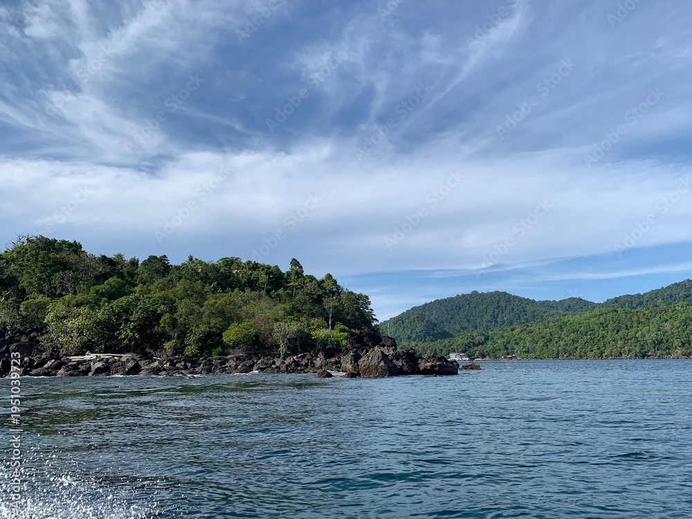 Obraz premium Beach at Weh Island (Pulau Weh), Aceh, Indonesia