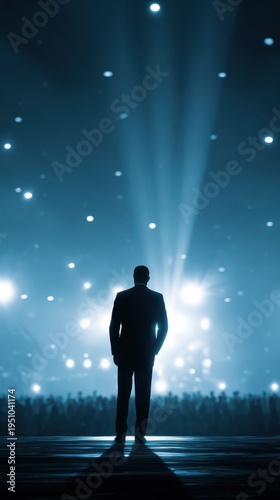 Highlighting a figure in the crowd