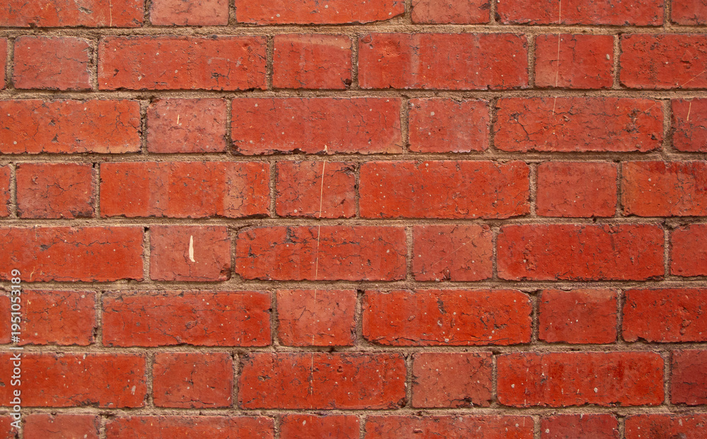 Obraz premium Red brick wall texture
