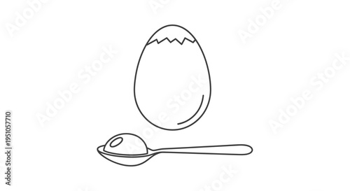 spoon and fork isolated