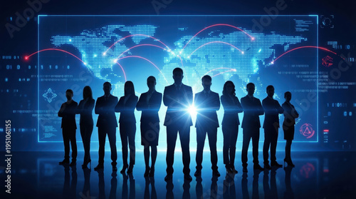 Security technology national team network data glow future