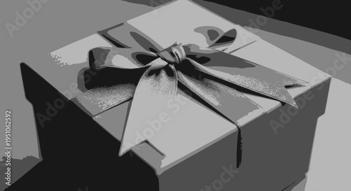 gift box with ribbon