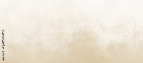 Obraz na plátně Sandy brown dust fog smoke texture overlay isolated on transparent background