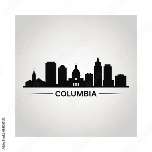 Three black horseshoes arranged in a symmetrical abstract composition