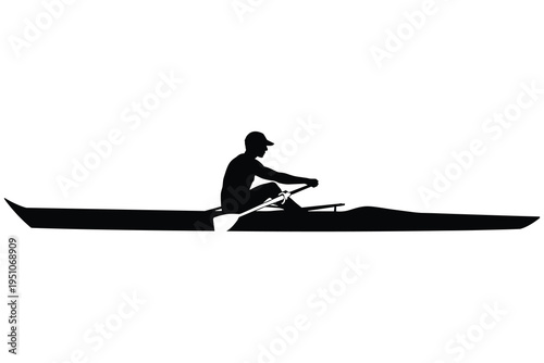 Man in black suit sitting on black curved bench person