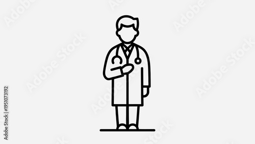 Business people cartoon illustration smiling businessman and businesswoman vector character