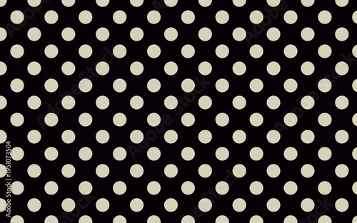 seamless pattern with cream dots
