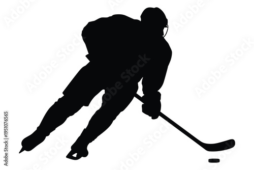 Silhouette of a person running in black runner jogging