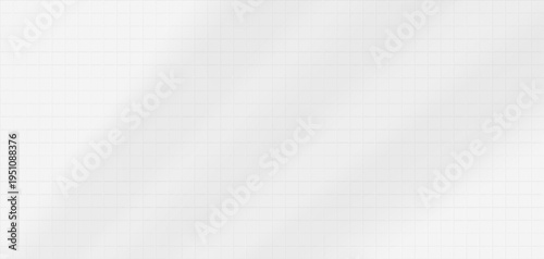 Seamless white pool tile pattern with clean grid structure for bathroom and kitchen interiors. Modern ceramic square mosaic creates perfect backdrop for contemporary home design architecture project.