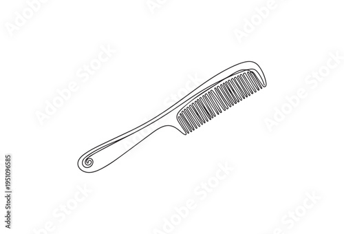 Wide-tooth comb, hair care tool, grooming brush, styling accessory
