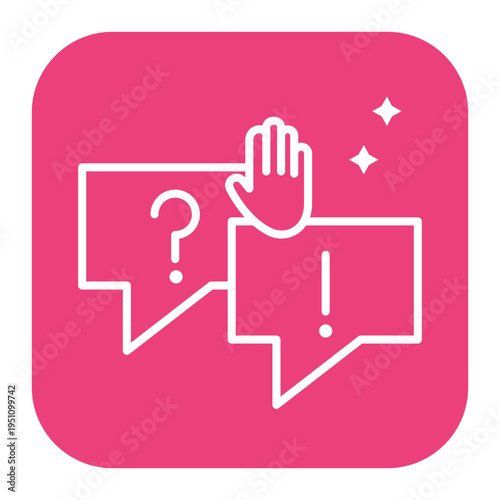 Картината върху платно Front Burner Icon