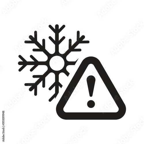 Snowfall alert icon