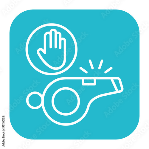 Whistle Stopping Icon