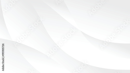 abstract white wavy background with lines and color gradient