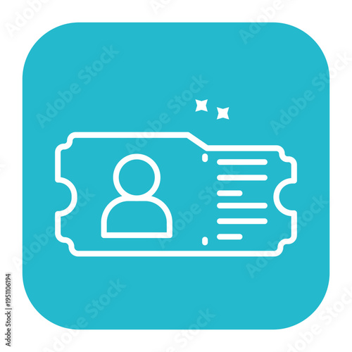 Adult Ticket Icon