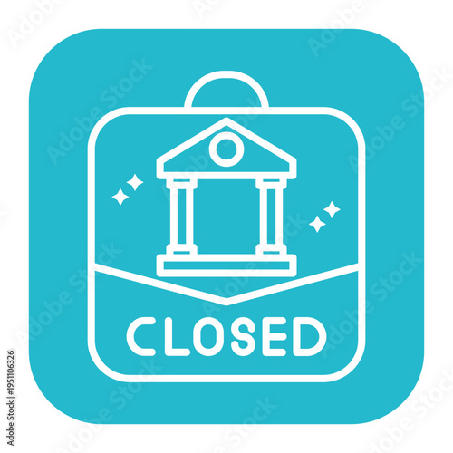 Closed Sign Icon