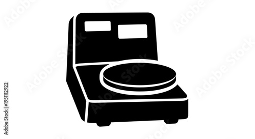Laboratory Centrifuge Icon for Scientific Research and Medical Testing