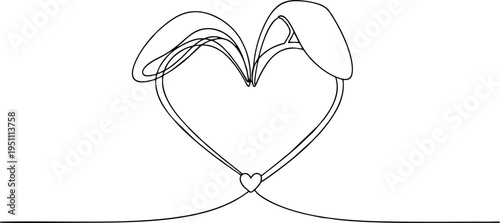 easter gift card vector design isolated on transparent background