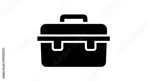 Medical Case Icon for First Aid Kit and Emergency Supplies